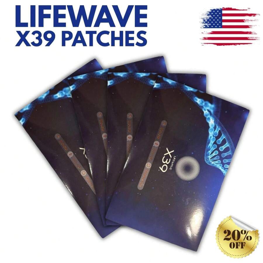 LIFEWAVE X39 Patches Activate, - Elevate, - 30 Patches Regenerate Package Of 4 - 1 - 查看 1