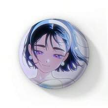 58mm Pop Cartoon Cute Girl Sua Soft Button Pins Anime Alien Stage Coin Brooches On Backpack Decor Round Badges For Bag Hat Jewelry Gifts - 58 mm - View 28