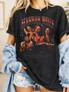 Women T-Shirts - 黑色 - 查看 1