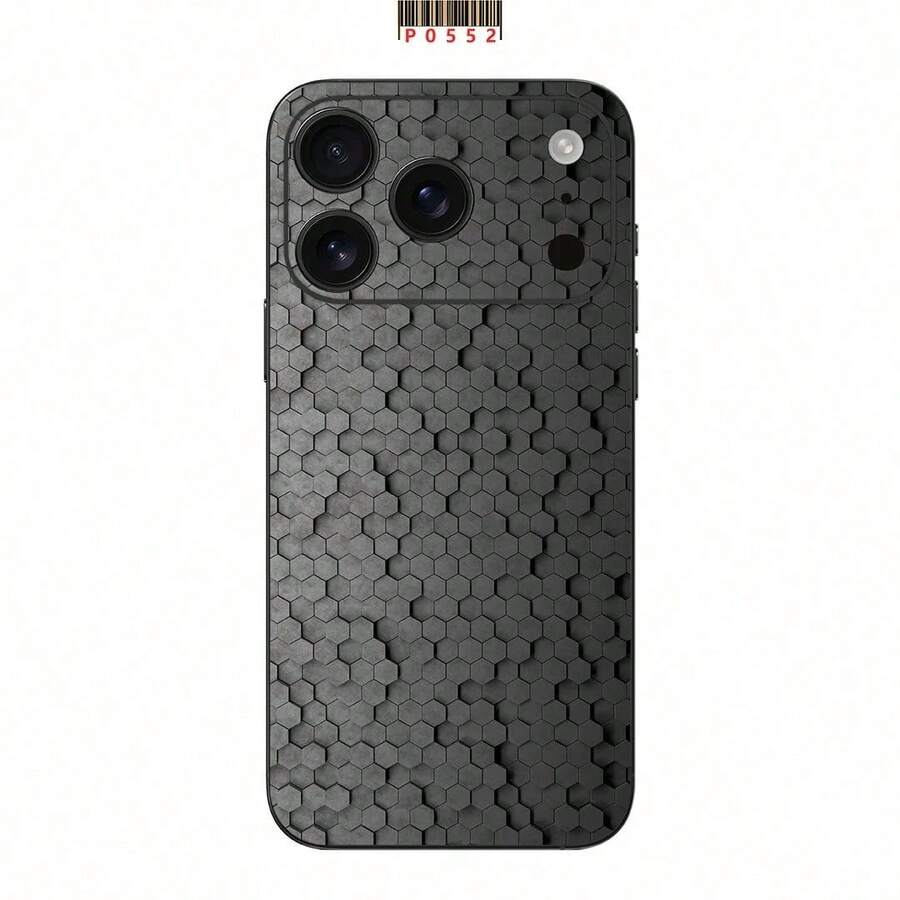 OscarSkinZ Envoltura compatible con 17 16 Pro Max Pegatina 15 14 Plus Película Trasera 13 12 Mini Calcomanía Protectora Marco Lateral Protector Trasero, Cubierta compatible con funda 17 pro max, funda 17 pro, funda 17, funda 16, funda 16 pro max, funda 15 - Magenta oscuro - Ver 1