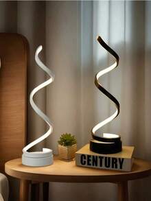 1pc Classic Retro Creative Table Lamp - USB Control Switch, 3 Warm Tone Soft Lighting, Suitable For Bedroom, Study, Living Room, Ideal Valentine's Day Gift For Boyfriend, Girlfriend, Family - Multicolor - View 2