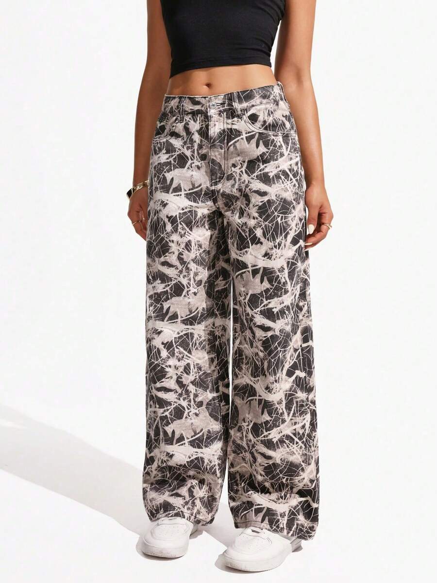 ICON Simple And Simple Women's Jeans For Everyday Wear - 灰色的 - View 1