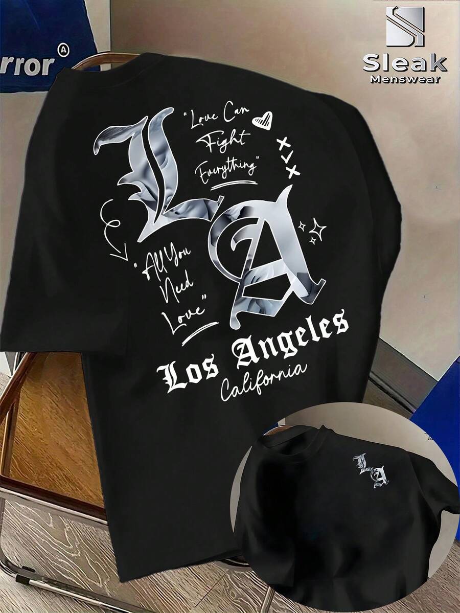 Camisetas de hombre - Negro - Ver 1