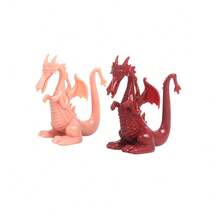 Ancient Mini Soldier Set Pretend Play Battle Knights Fire-Breathing Dragon Treasure Flag Medieval Warrior Children's Toy Birthday Gift With Storage Box - Multicolor - View 11