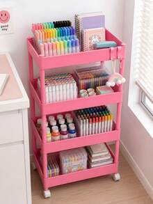 Makeup Organizers - Pink - View 4