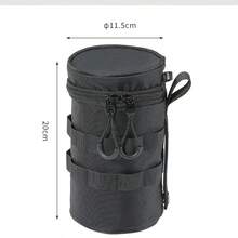 CAMPINGMOON 1個戶外露營玻璃杯袋，便攜式玻璃杯防震保護套，附掛鉤與手柄 B-OS - A - 查看 9