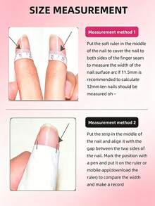 10Pcs Handmade Acrylic Multi-Layer Gel French Press On Nails Kit With Nail Tools, 3D Removable Hand Painted False Nail Tips With Rhinestone Cross Embossed Floral Design, Glitter Shiny Reusable,Y2K Sweet Cool Girl Style For Daily Party Holiday Outfit - 彩色 - 查看 8