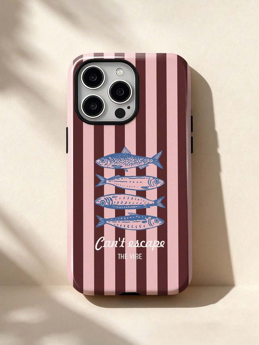 A Stylish Phone Case That Does Not Include A Lanyard Or Stand. This Thick, Glossy, Dual-Layer Hard Case Features A Fun Retro Sardine Can Design And Is Compatible With The 11/12/13/14/15/16/17 Pro, A13, A14, A15, A16, A17, S25, S24, S23, S22, A55, A56, And A34 (International Version, Not Domestic). - 多色 5 - 查看 1