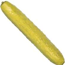 1pc Giant Pickle Squeeze Toy, Sensory Experience, 28cm Pickle Squeeze Toy, Fruit Squeeze Sensory Fingertip Toy, Soft Texture, Fun Design, Suitable For Teenagers, Students, Office And Home Use - Multicolor - View 4