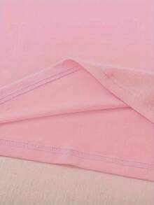 Breathable And Ideal For Everyday Wear, Classic Crew Neck Design, Suitable For Various Outfits, Available In Multiple Colors, Elastic Fit, Machine Washable, Sizes XS To XXL - Rosa - View 4