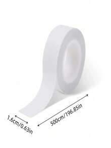 1 Roll Waterproof Clothing Fabric Tape, Double-Sided Invisible Body Adhesive, Bra Strap Tape, Transparent Lingerie Tape - Beige - View 1
