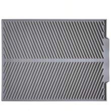 1pc Foldable Flexible Silicone Drainage Mat, Grooved Quick‑Drying Countertop Pad, Multi‑Size Kitchen Sink & Bathroom Vanity Counter Accessory, Available In Black White Grey - Draining Mat. New - View 16