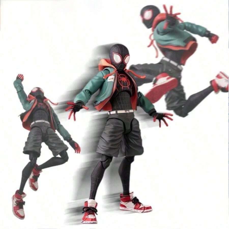 Miles Morales Action Figure Collectible Model, Birthday Gift For Boys, Party Favor