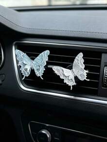 Sequin Butterfly Car Air Vent Decor - A - View 6