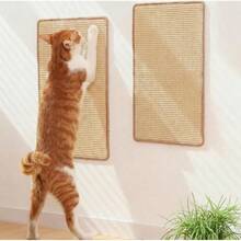 1 pieza Alfombra rascadora para gatos, Almohadilla rascadora de sisal, Protector contra rasguños para alfombras y sofás, Accesorio de muebles para mascotas, Suministros modernos para mascotas, Artículo para mascotas duradero - 30*50 cm - Ver 6