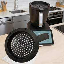 Precision-Fit Thermomix TM7 Cooking Machine Pasta Strainer Accessory, Thermomix Blade Cover Additions TM7 Small Beauty Machine Additions Leakage Sieve Kitchen Tool Grinding Cover Mixer Parts & Accessories - Black - View 5