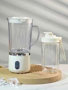 Portable Electric Juicer Blender, 750ML Large Capacity, Wireless USB Power Supply, 1500mAh Large Capacity Battery, One-Touch Cleaning, Suitable For Making Smoothies, Milkshakes And Fresh Fruit Juices. USB Rechargeable Portable Blender Cup - 1500mAh Lithium Battery, Multi-Functional Home And Outdoor Juicer, Plastic Material, Easy To Carry, Portable Blender|Fashion Blender Cup|Mini Blender - Multicolor - View 14