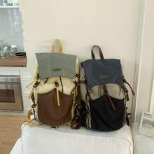 Mochila multifuncional ligera y espaciosa para exteriores para hombres y mujeres – Ideal para senderismo, montañismo, ciclismo y viajes. - marrón - Ver 4
