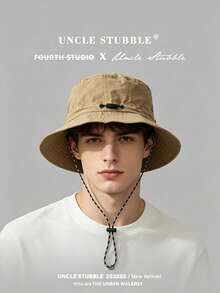 1pc Foldable, Collapsible Waterproof Bucket Hat, Windproof, UV Protection, 3D Design, Fashionable & Versatile, Soft & Comfortable, Breathable, Multi-Functional, Flattering, Suitable For Beach, Outdoor, Travel, Hiking, Cycling, Dates, And Various Occasions - Quick-drying Storage Bag for Fishermen - View 8