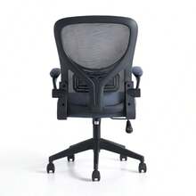 Highly Adjustable Office Chair, Swivel Mesh Back Computer Chair, Soft Seat Cushion And Mobile Caster Design, Suitable For Office Desk/Study Desk/Home Workspace - Grey - View 6