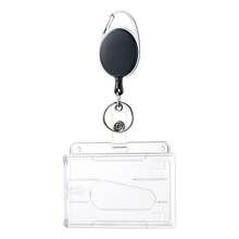 4pcs Metal Retractable Zinc Alloy Lanyard And Key Chain Clip, Anti-Loss Oval Design, Suitable For ID Cards, Credit Cards, Access Cards, Etc., Suitable For School, Home And Office Use - Multicolor - View 7