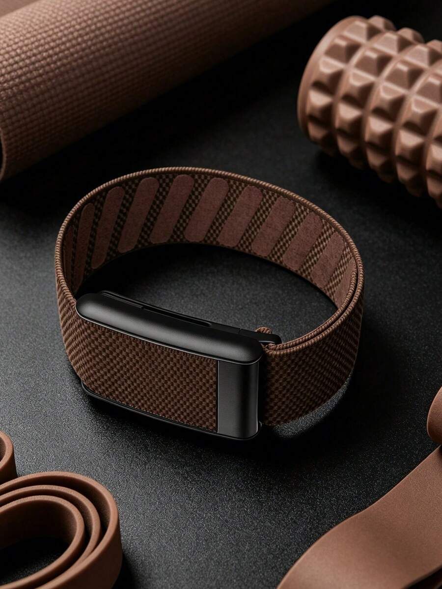 5.0/MG SuperKnit Band - Compatible With ECG Function, Iconic High-Performance Knit Band - Not Compatible With 4th Generation Products - Coffee Brown - View 1