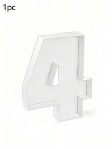 1pc 0-9 Numeric Shape Tray, Photography Prop, DIY Food Tray, Decorative Cardboard Number Box, Suitable For Elderly Birthday, Fruit, Cookies, Desserts, Cake Display, Graduation Ceremony, 1st Birthday, Family Gathering, Bridal Shower, Handmade - Multicolor - View 18