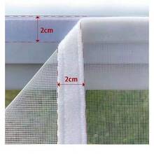 Summer White Self-Adhesive Window Screen, Curtain Mosquito Net, Window Insect Screen, Mosquito Net With Window, Insect-Proof, Multiple Sizes Available, Includes 2cm Self-Adhesive Tape, Suitable As A Gift - Screen Windows - View 5