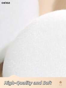 OEIEZ Fluffy Powder Puff Set With Case Soft Washable Makeup Sponge For Loose Powder Setting Powder Face Cosmetic Applicator Beauty Accessory - White - View 7