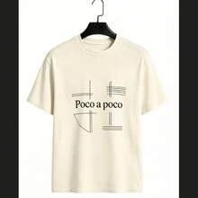 Pure Cotton T-Shirts, Men's T-Shirts, Women's T-Shirts, Printed T-Shirts, Short-Sleeved T-Shirts, Modern And Casual, Turtle Design. - 杏色 - 查看 2