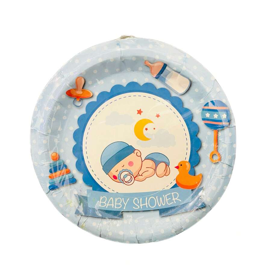 10 Platos De Personajes Divertidos para Fiesta Aguinaldos Carton Cajitas Colores Cajita Adorno Regalo Bolo Volo Pascua Posada Recuerdo Decoracion Bodas Cumpleaños - Baby Shower Niño - Ver 1