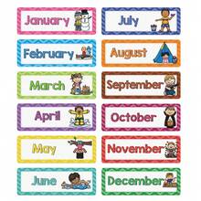 16 Cards Month & Season English Words Flash Cards Children's English Learning Cards Kids Educational Toys Classroom Decorations - Multicolor - View 7