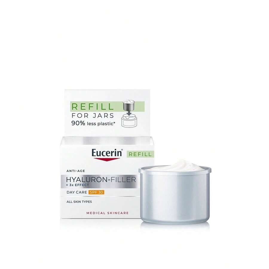 Eucerin Hyaluron-Filler 3x Effect Anti-Aging Day Cream SPF30 Refill 50ml - Hyaluronic Acid - View 1
