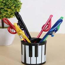 1/3/5HB Colored Pencil Set, Music Symbol Pattern - Cute And Sweet Music Theme Stationery, Rainbow Pearl, Wooden Material, Perfect For Drawing And Back To School Season - Multicolor - View 5