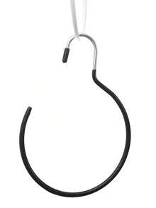 1PC/2PCS Women Belt Storage Hooks, Closet Organizer Rack, Belt Holder Organizer, Freestanding Coat Rack, Scarf Hanger Large Ring Tie Rack, Belt Hook Scarf Hanger Accessories Organizer, Essential Items For University Dormitories And Apartments - View 15