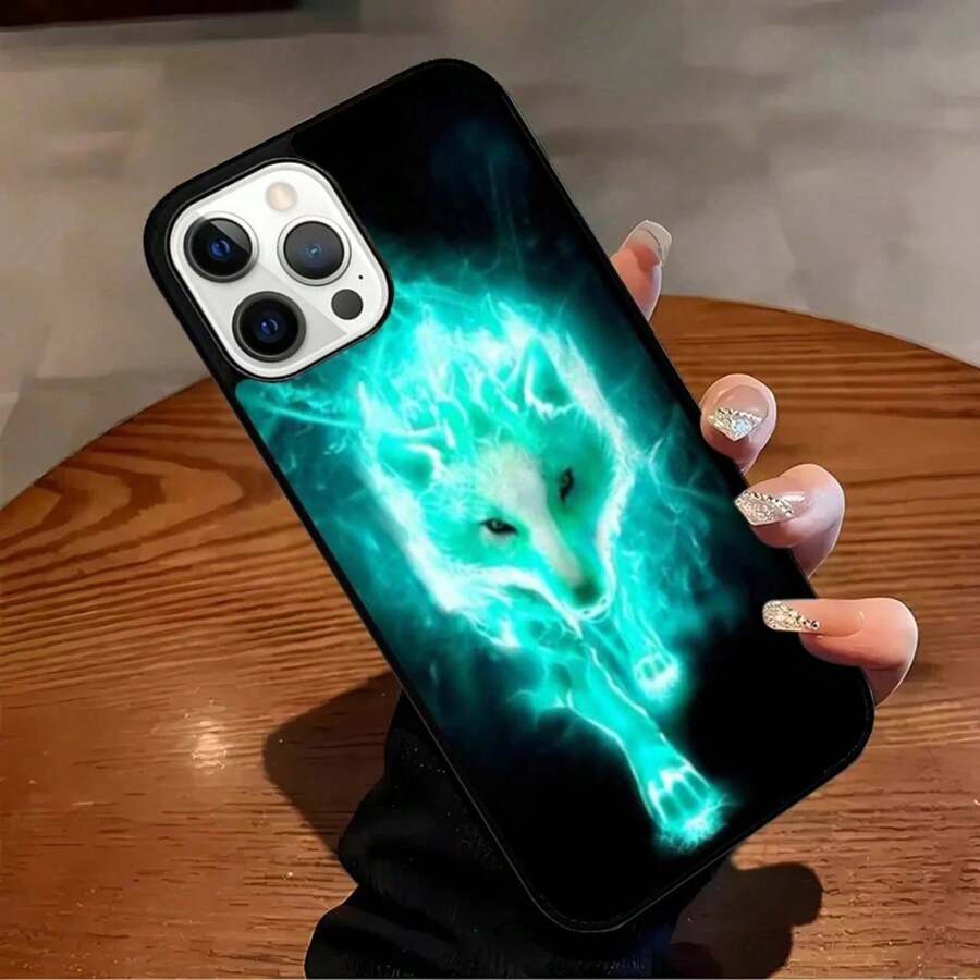 Turkish Language Phone Case, Gray Wolf Design, Compatible With IPhone 17, Air, 16, 15, 14, 13, 12, 11, Pro Max, Max Plus, Protective Case, Case Compatible With IPhone 17 Pro Max, 17 Case, 16 Pro Max Case - MK0132597 - 查看 1