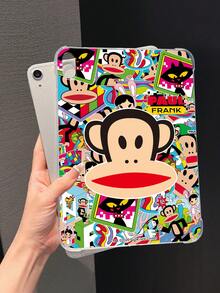 官方授權 Paul Frank 透明平板保護殼，大頭猴子、貓、長頸鹿、兔子色塊拼接圖案，相容 Air2 2014(9.7-Inch)、Air4 2020(10.9-Inch)、Pro 11(M4)2024(11-Inch)、11 2025(11-Inch)、7 2019(10.2-Inch)、Pro 13(M4)2024(13-Inch)、8 2020(10.2-Inch)、10 2022(10.9-Inch)、Air3 2019(10.5-Inch)、5 2017(9.7-Inch)、6 2018(9.7-Inch)、Air5 2022(10.9-Inch)、Pro 11 2021(11-Inch)、Pro 11 2020(11-Inch)、Pro 12.9 2018(12.9-Inch) - 彩色 - 查看 1
