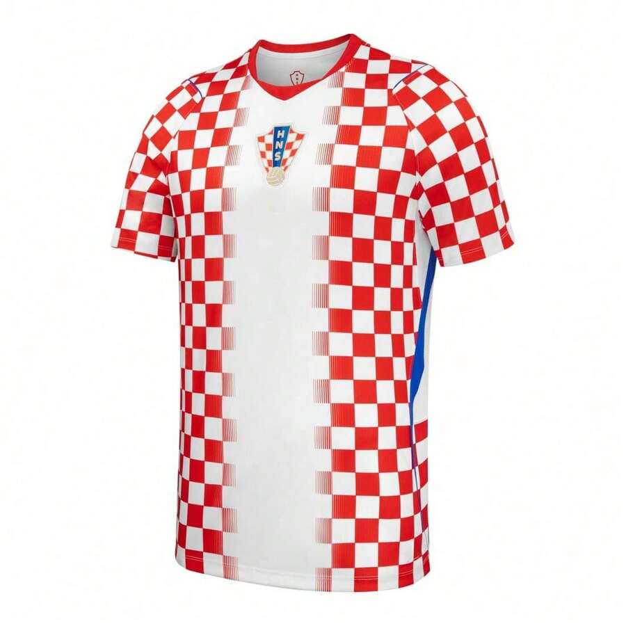 FIFA Croatia 2026 Home Jersey - Men's - 紅色 - 查看 1