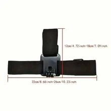 Adjustable Head-Mounted Phone Camera Holder For First-Person Perspective Filming And Live Streaming - Black - View 7