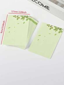20 Peças Cartões Pequenos em Branco com Cantos Arredondados para Pintura DIY, Cartões de Texto em Papel Cartão Grosso, Cartões com Padrão Floral, Cartões Pequenos em Papel Kraft Branco, Cartões de Bênção Escritos à Mão, Cartões de Texto e Padrão em Papel Grosso, Adequados para Rabiscar e DIY Artesanal - Multicolorido - Visão 18