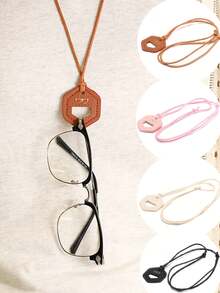 1pc Glasses Chain, Stylish Anti-Lost Eyeglass Neck Lanyard, All-Match Fashion Glasses Strap, Fashion Glasses Lanyard Glasses Lanyard For Women And Men - Multicolor - View 1