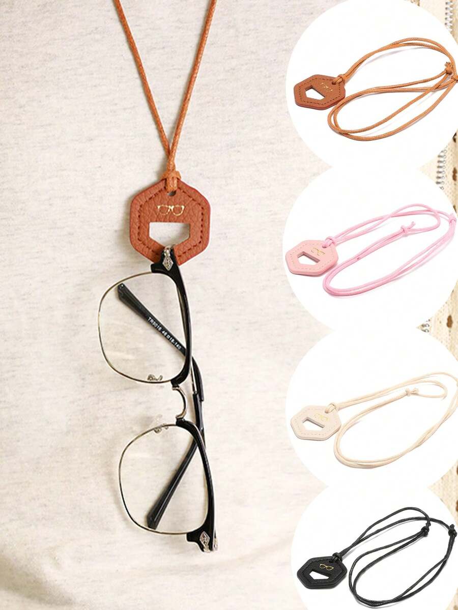 1pc Glasses Chain, Stylish Anti-Lost Eyeglass Neck Lanyard, All-Match Fashion Glasses Strap, Fashion Glasses Lanyard Glasses Lanyard For Women And Men - Multicolor - View 1