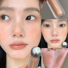 HERORANGE Watery Fruit Juice Liquid Blush Smooth Blendable Non-Cakey Sweat Resistant Nude Cheek Makeup For Beginners, Perfect Christmas & Birthday Gift - Multicolor - View 14
