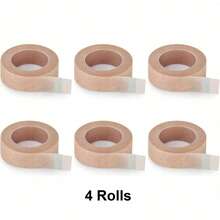 4 Rolls/12 Rolls Microporous Tape, 2.5cm X 9m, Suitable For First Aid Bandaging, Bandage Wrapping, Breathable, Can Be Used For Eyelash Extensions - Multicolor - View 9