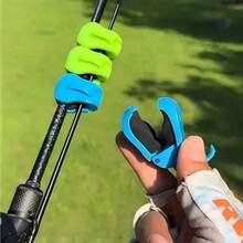 Quick Install Fishing Rod Storage Clip, Portable Fishing Rod Bundle Clamp, Easy Installation, Suitable For 2 Pieces Freshwater Fishing Rods, Firm Grip, Fishing Gear Organizer, Carrier And Tangle-Free Organizer For Fishing Rods, Outdoor Fishing Tackle Accessory - A - View 10