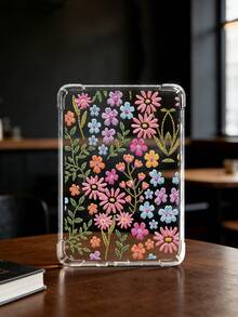 Colorful Floral Fashion Kindle Protective Case, Ins Style Line Flower & Leaf Pattern, Anti-Slip Protective Cover, Compatible With Kindle 11th Gen 2024/Kindle Paperwhite 12th Gen 2024/Kindle Colorsoft Signature Edition, Clara Colour/Bw/2E, Waterproof Shockproof Anti-Drop Anti-Scratch, Spring Gift, Birthday Gift - Multicolor - View 20