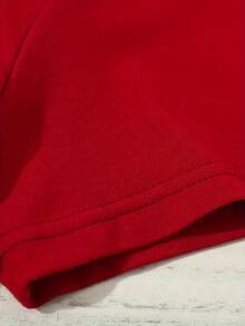 Fashionable T-Shirts And Tops For Women, DIY - [Red] - View 5