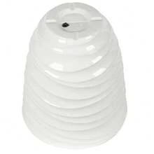 Round White Plastic Planter|16"*16"*18", Durable Lightweight Plant Container For Indoor & Outdoor Greenery Arrangements - 預設 - 查看 6