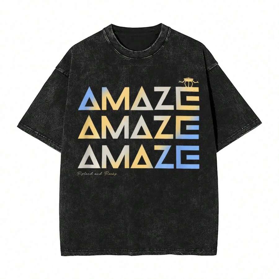 Camiseta Divertida Con Diseño De Papá Para El Día Del Padre, Estilo Hop, De Algodón Lavado, - Negro - Ver 1