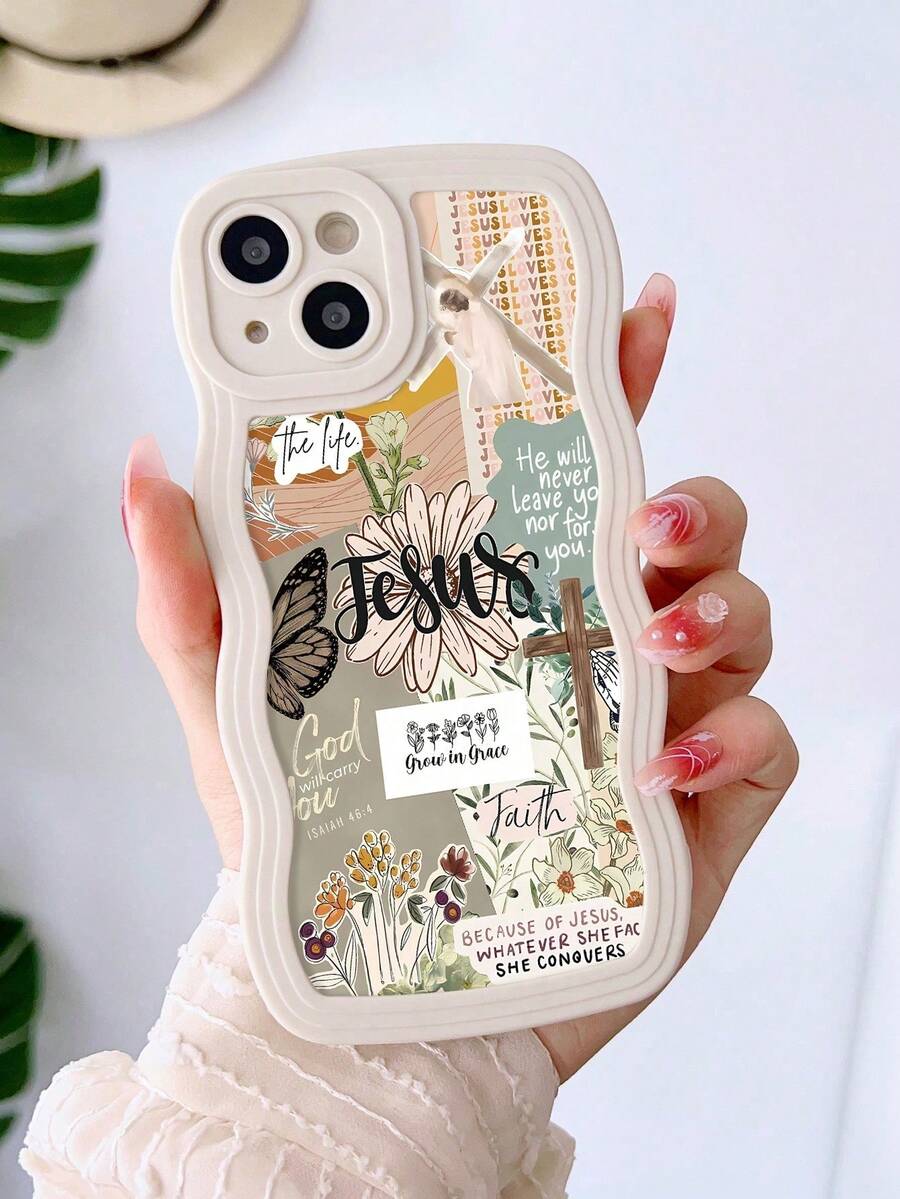 1 pieza de funda de teléfono a la modaNo incluye cordón ni soporte 1PCJesúsCruzCalcomaníaPatrón,GruesoA prueba de golpesProtectorCompletoEnvolturaTeléfonoCasoCompatibleCon15/15+/15Pro/15ProfesionalMax/11/12/13/14ProfesionalMax/XS/XR/11Pro/11ProfesionalMáx. /12Pro/12ProfessionalMax/13Pro/13ProfessionalMax. /14Pro/14ProfesionalMax/14+/+/8+/8/SE2 - Multicolor 3 - Ver 1